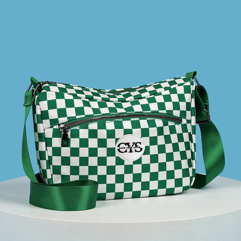 AND / COD / Tas Selempang Wanita Import Tas Jalan Cewek Motif Kotak Sling Bag Perempuan Terkini Tas Selempang Bahu Wanita Murah T288