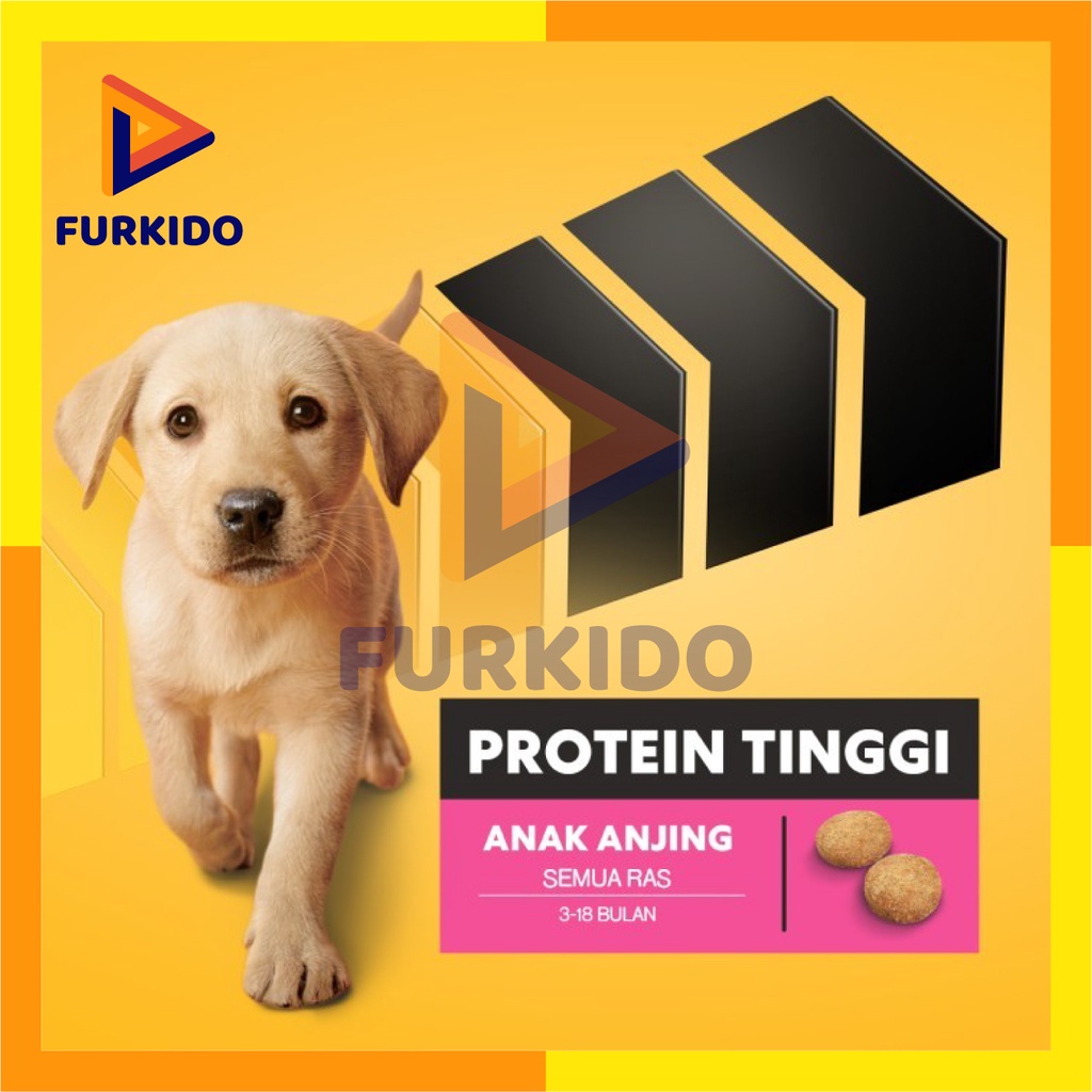 Pedigree Dog Puppy Highprotein 1,3 Kg / Makanan Kering Anjing