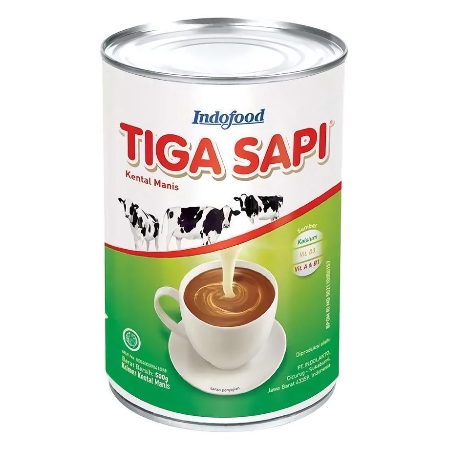 

9.9 BRANDS FESTIVAL Susu Kental Manis Tiga Sapi 490gr / Krimer Kental Manis Tiga Sapi 490gr