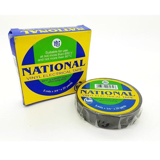 

B97 Isolasi Listrik NATIONAL HITAM Solasi Kabel Nasional Electrical Tape Berkualitas BELANJA MURMER せ