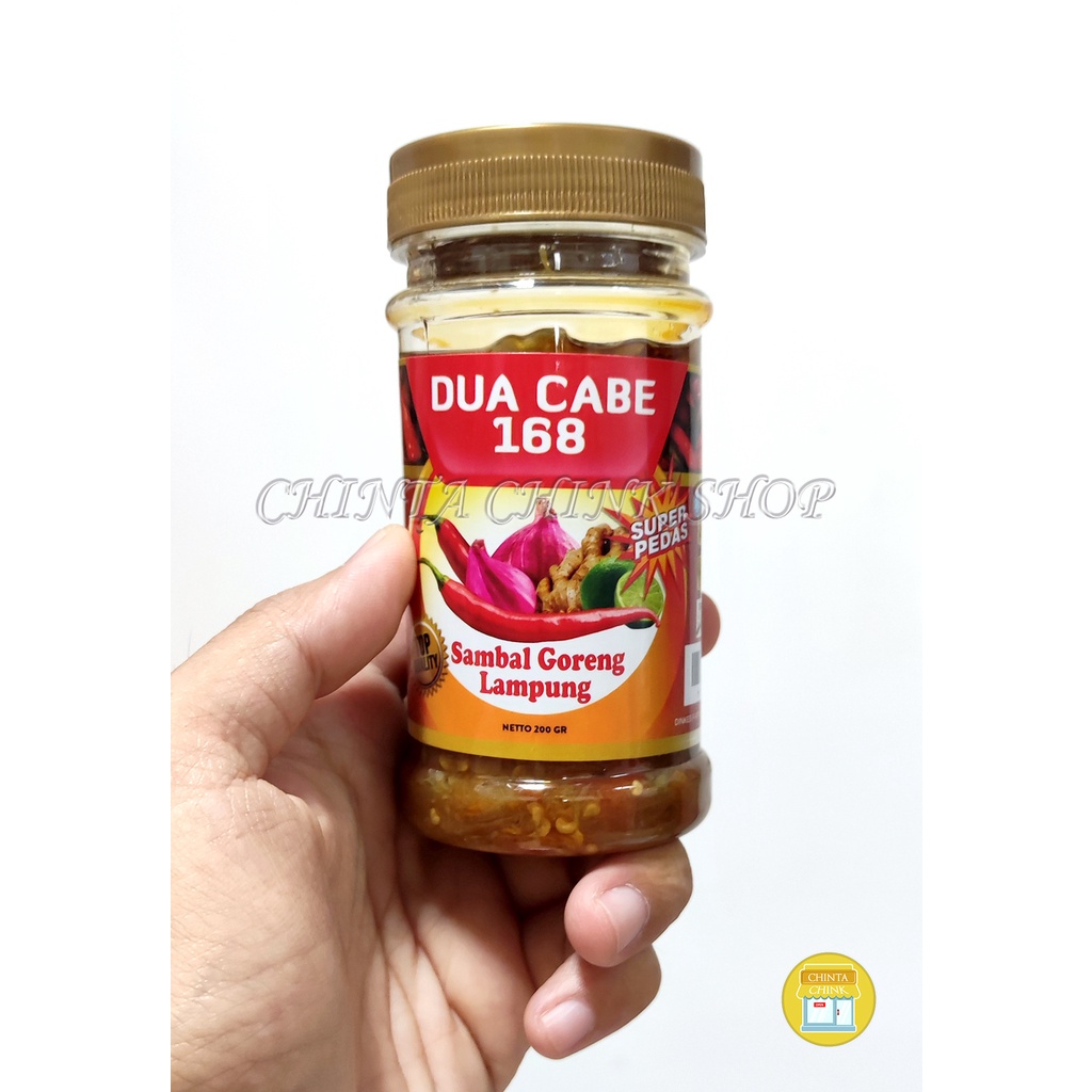 

Sambal Goreng Dua Cabe 168 Botol Asli Lampung