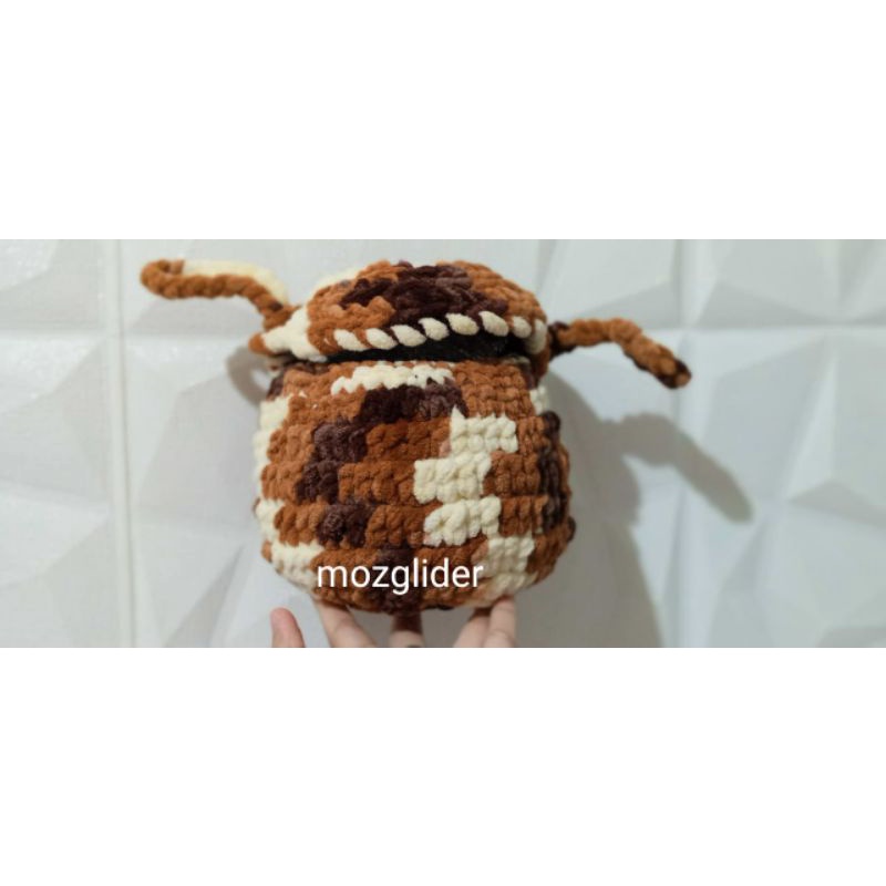 pouch rajut gentong sugar glider