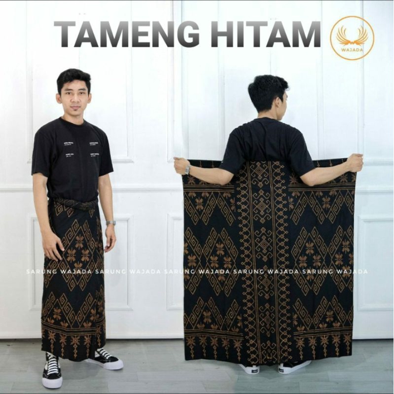 SARUNG MOTIF BATIK PALAIKAT PALEKAT ALA SANTRI KAIN SARUNG WAJADA