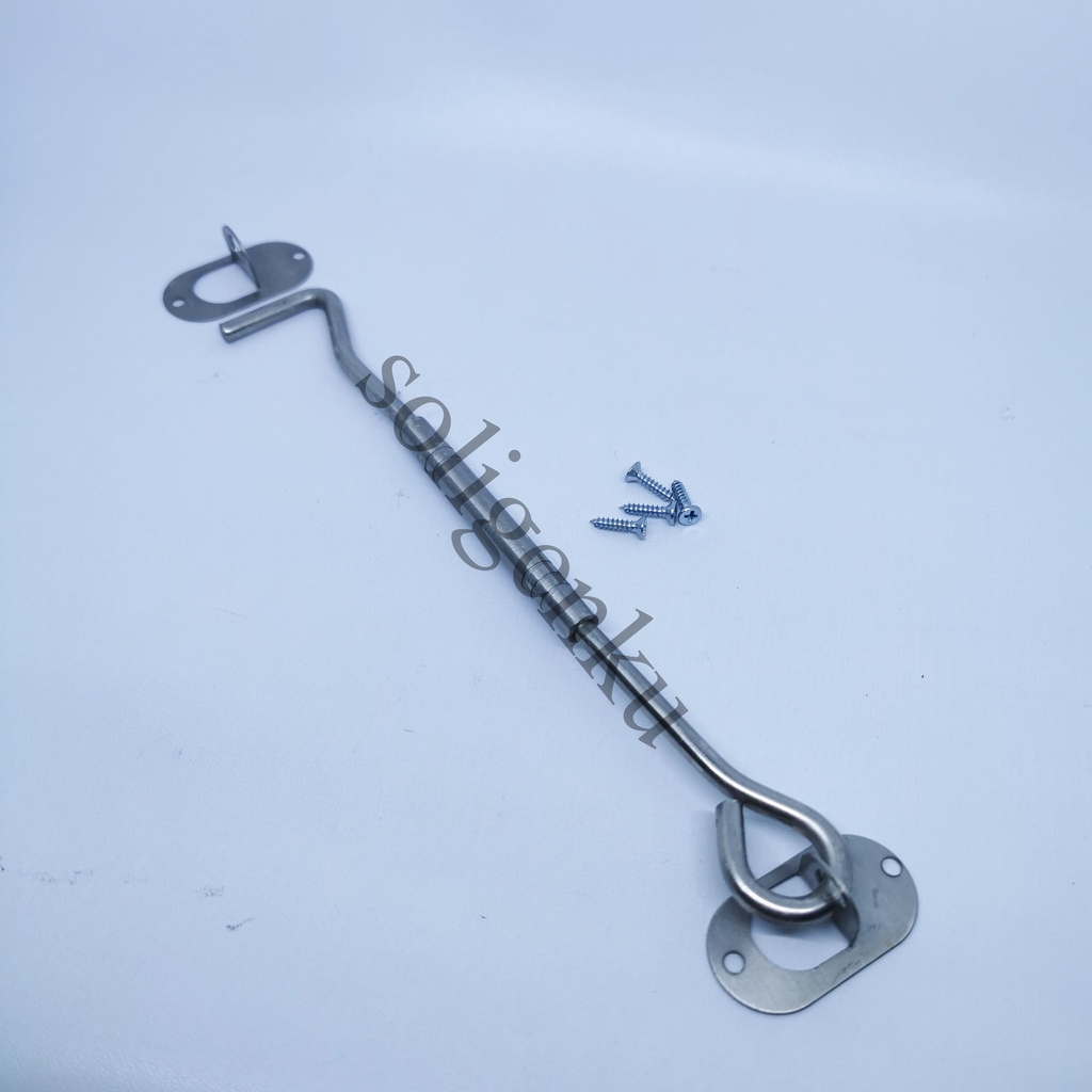 Hak Angin Minimalis 8 Inch 8" Kunci Jendela Cantolan Jendela Ferza | Hak Angin / Pengait Jendela / P