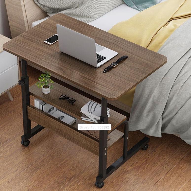 Borong Irit Meja Laptop Lipat Adjustable Portable Rotate Laptop Desk / Meja Laptop Roda / meja belaj