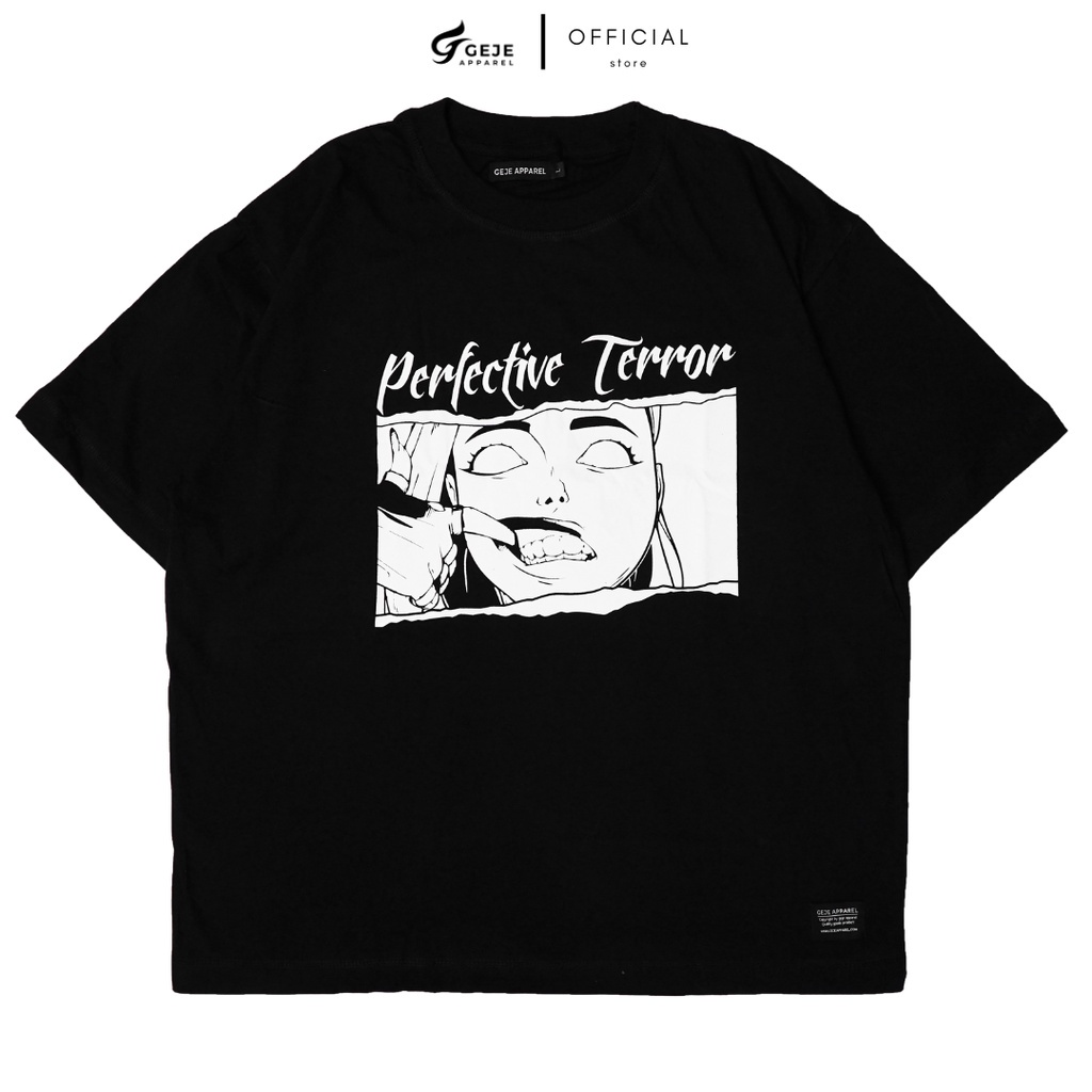 Geje Apparel - Kaos Oversize Perfective Terror