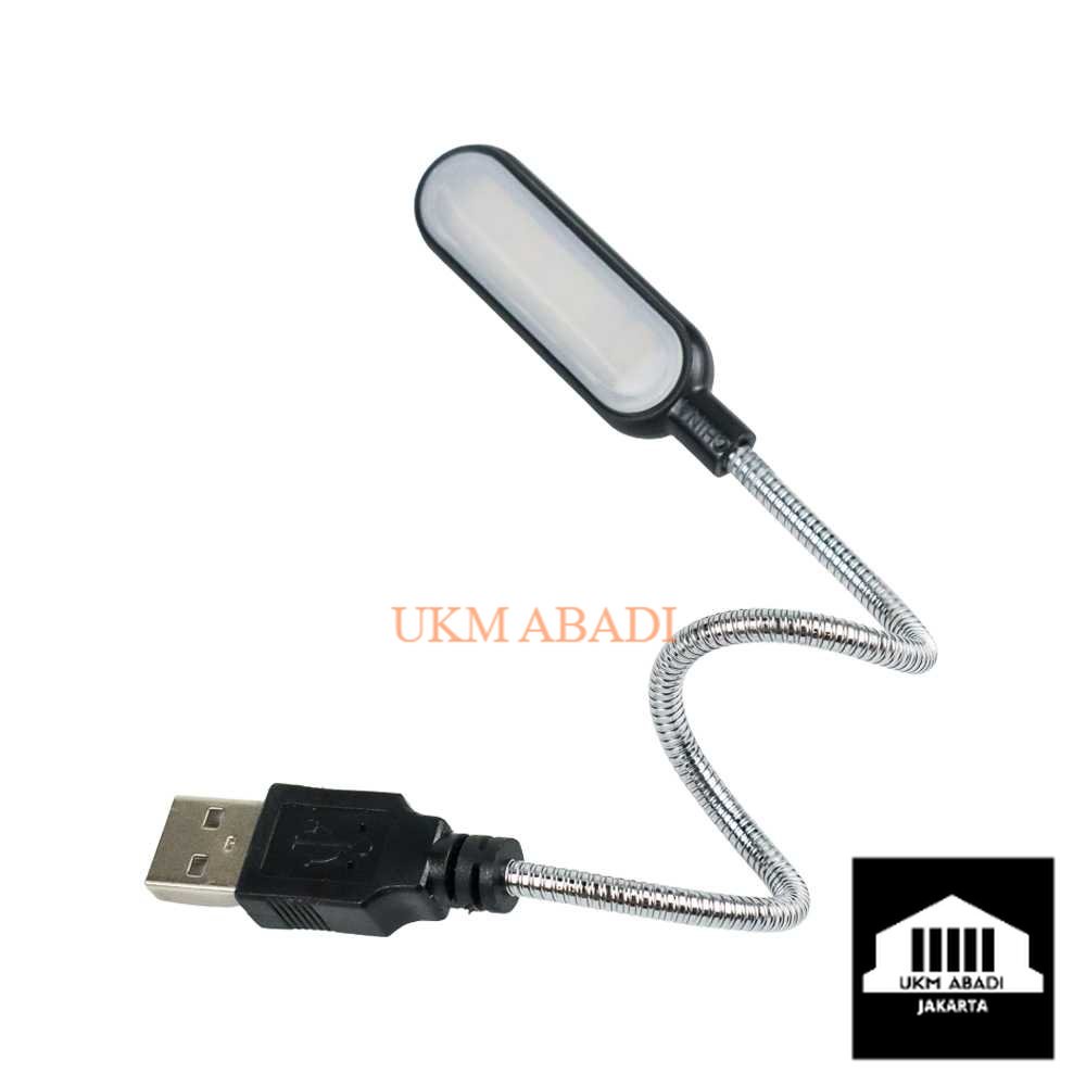 Lampu Belajar LED USB Metal Flexible 4 LED - FM105