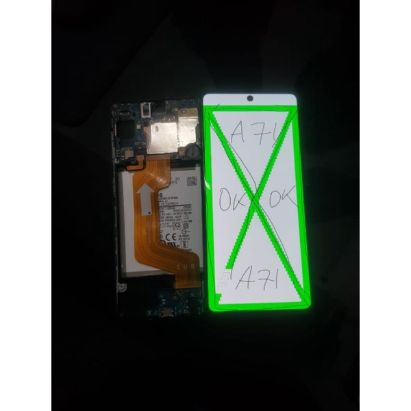 Lcd Samsung A71 Original Copotan