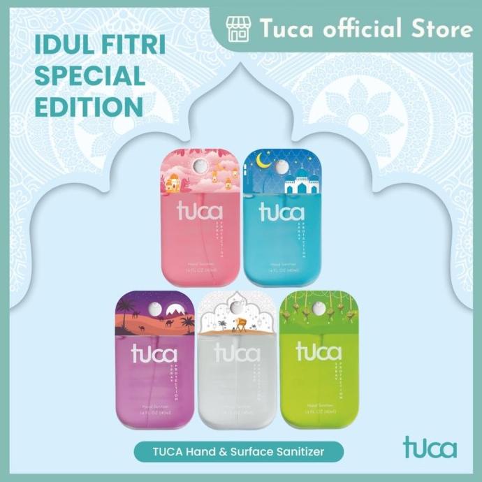 

TUCA IDUL FITRI SPECIAL DESIGN HAMPERS - HAND SANITIZER & SURFACE TH5464TY