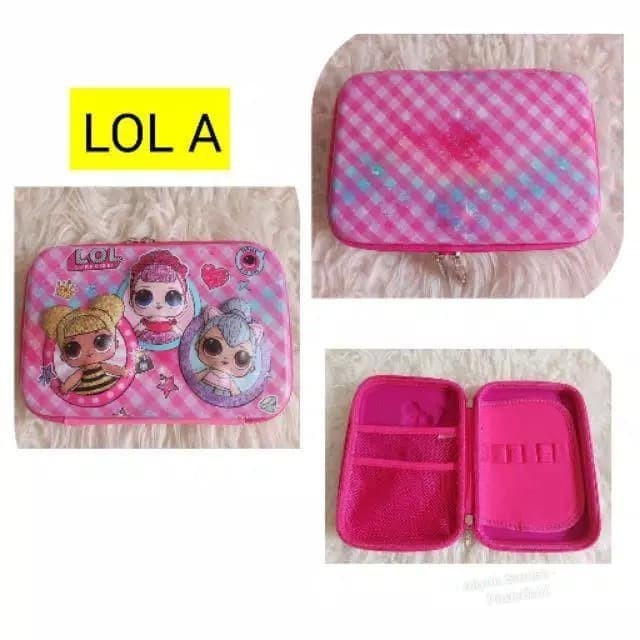 

BISA COD Kotak / Tempat Pensil Organizer Karakter Ala Smiggle - LOL SURPRISE