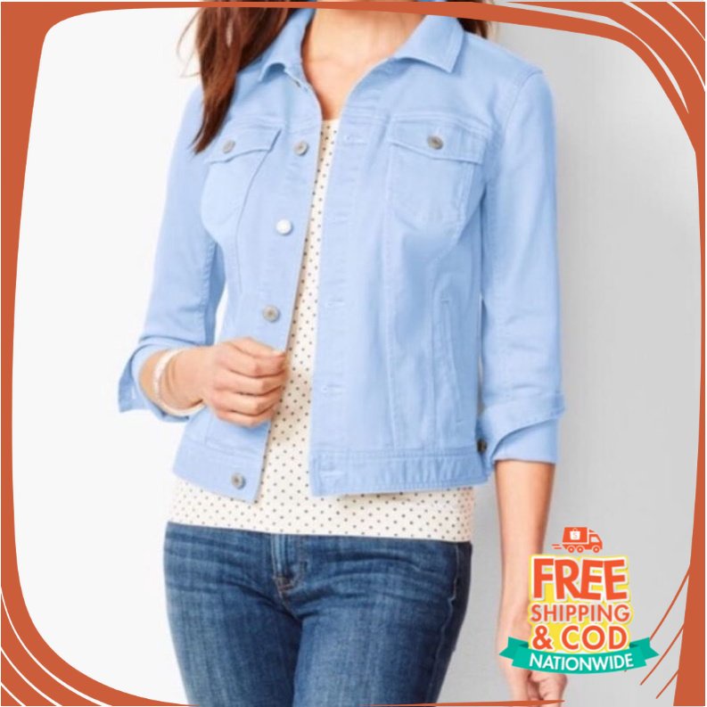 JAKET JEANS NEW BREND DENIM UNISEX/ Jaket Denim Talbots