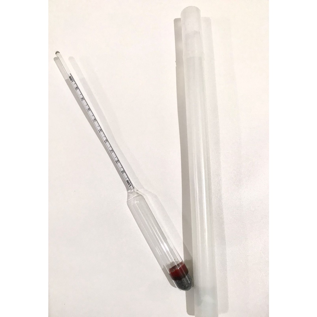 Density General Hydrometer 1.000 - 1.100/Alat ukur berat Minyak Cengkeh (Atsiri)/HMC