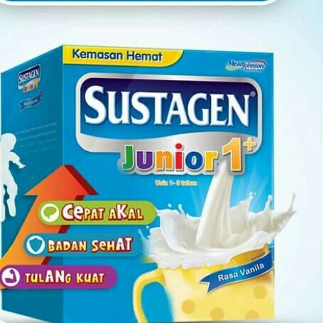 

[ COD ] sustagen junior 1 vanila 1200 gr susu