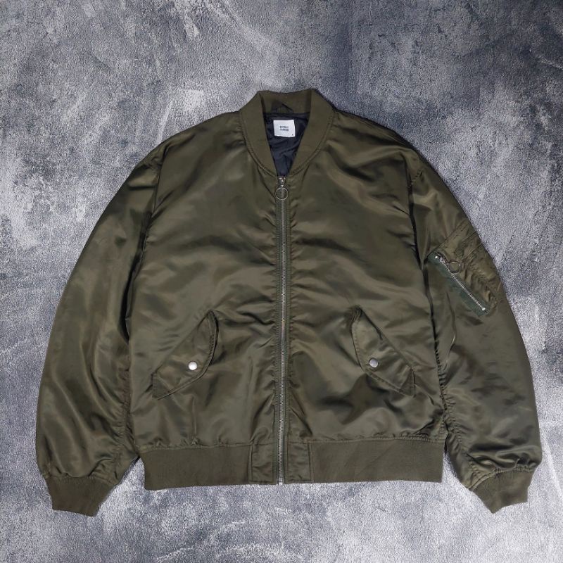 Jaket Bomber Oversize By Browny Original