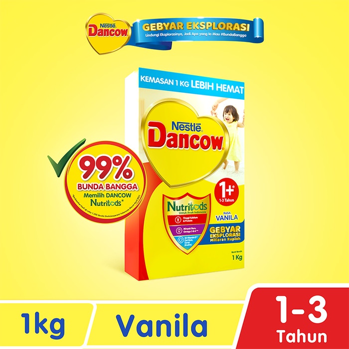 

[ COD ] Dancow 1+ Vanila 1kg