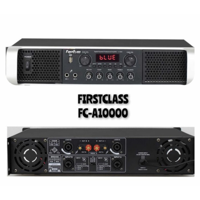 Amplifier Power Mixer Karaoke Bluetooth Firstclass A10000 / Fc A10000