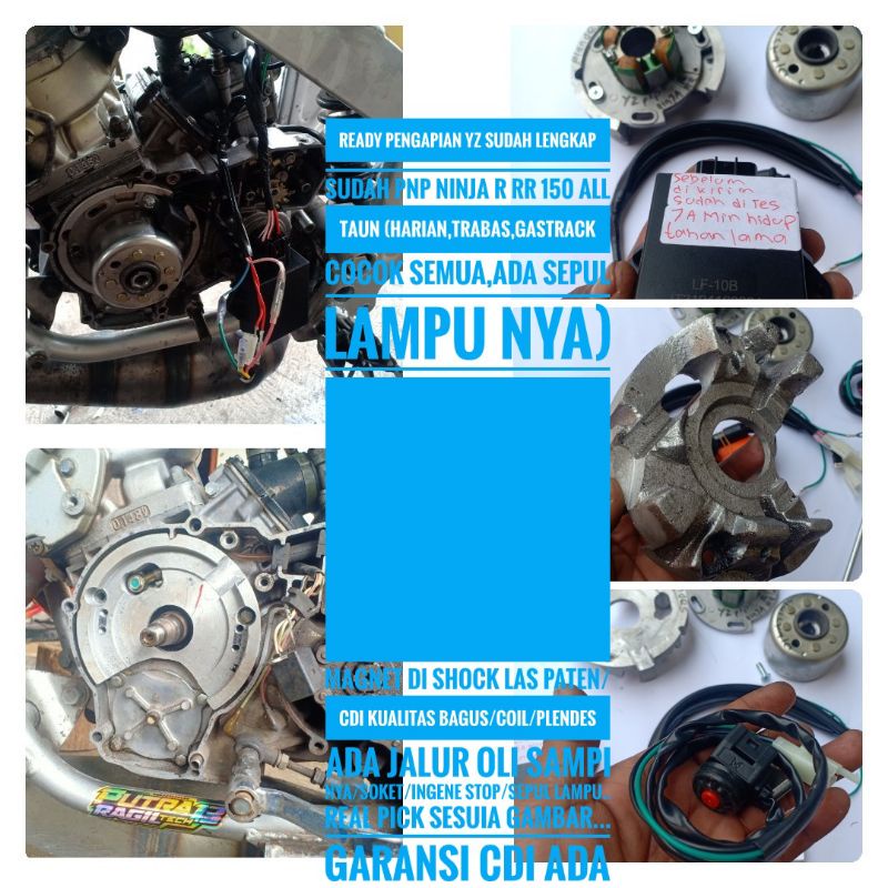 Pengapian Yz Thailand Rc3 Pnp NinjaR150 Kawasaki Ninja Rr150 Ninja Ss150 Krr original Original_Produ