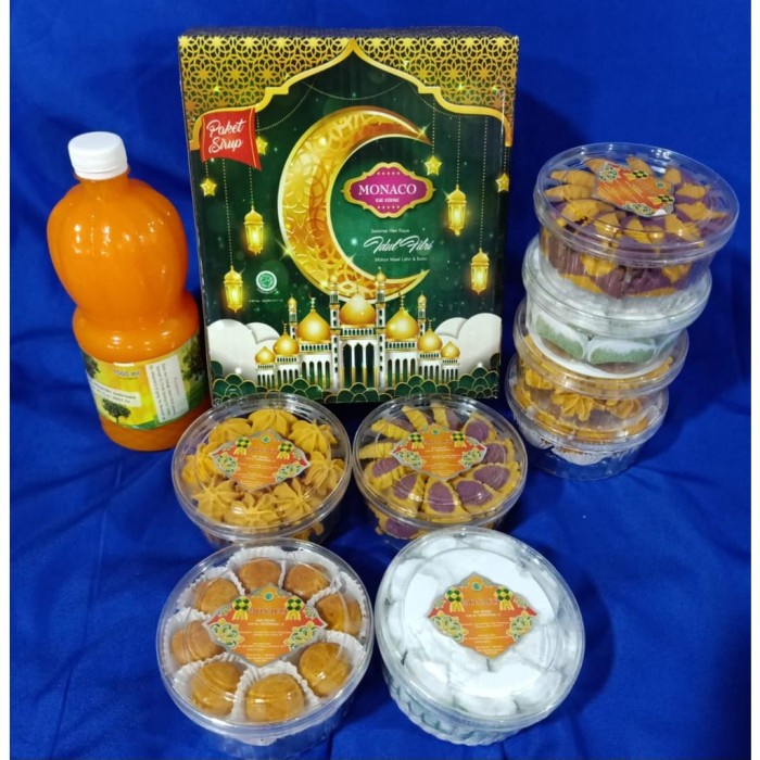 

Kue Kering Lebaran Monaco Squash Halal / Hampers Kue Lebaran