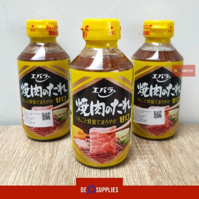 

Ebara Yakiniku no Tare Mild 300gr - Saus Yakiniku Manis Bumbu Jepang