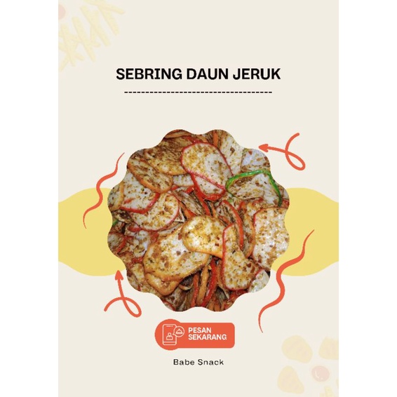 

Sebring/Kerupuk Seblak Daun Jeruk