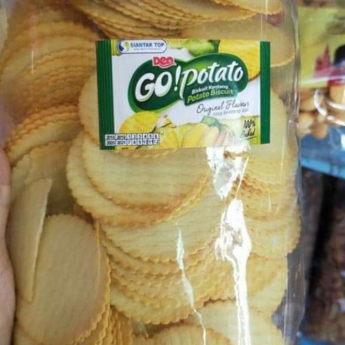 

GO POTATO SNACK 250 GR ORIGINAL