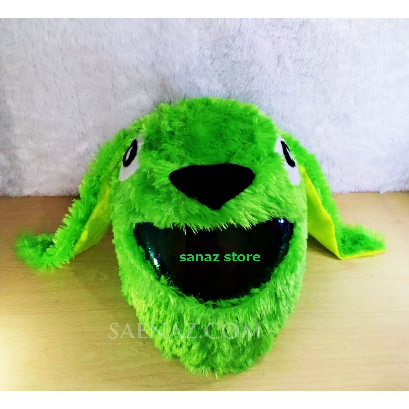 Cover Helm FullFace Stitch - Sarung Helm Motor Karakter Boneka - Mobil Murah