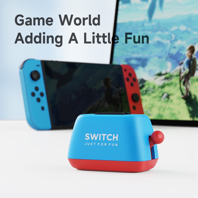 Hagibis Switch Game Card Case Untuk Nintendo Switch Lite/OLED Toaster Tempat Penyimpanan Lucu Portable Kreativitas Penutup Pelindung