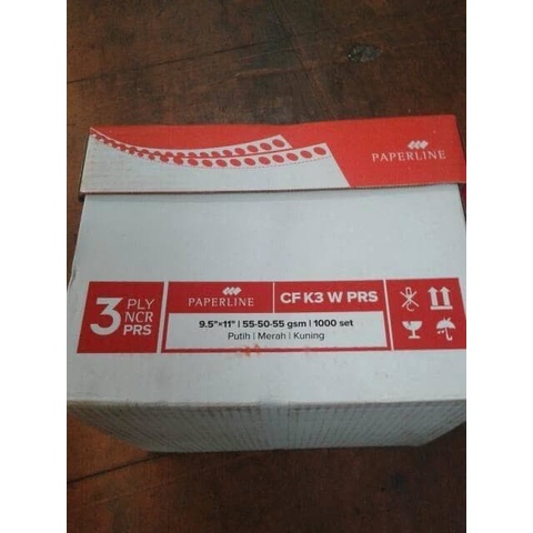 

Continuous form Paperline 9,5 x 11:2 rangkap 3