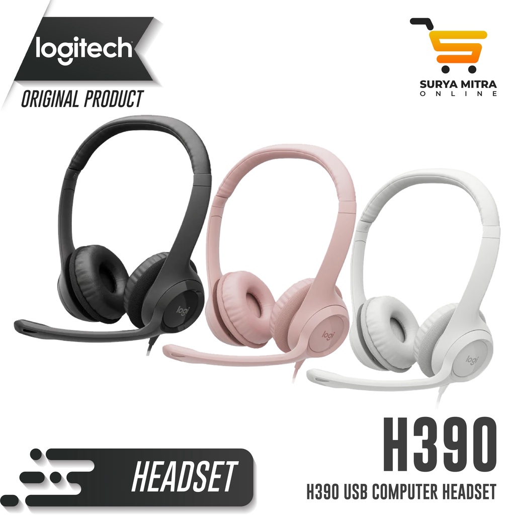 Logitech Headset H390 / H 390 USB