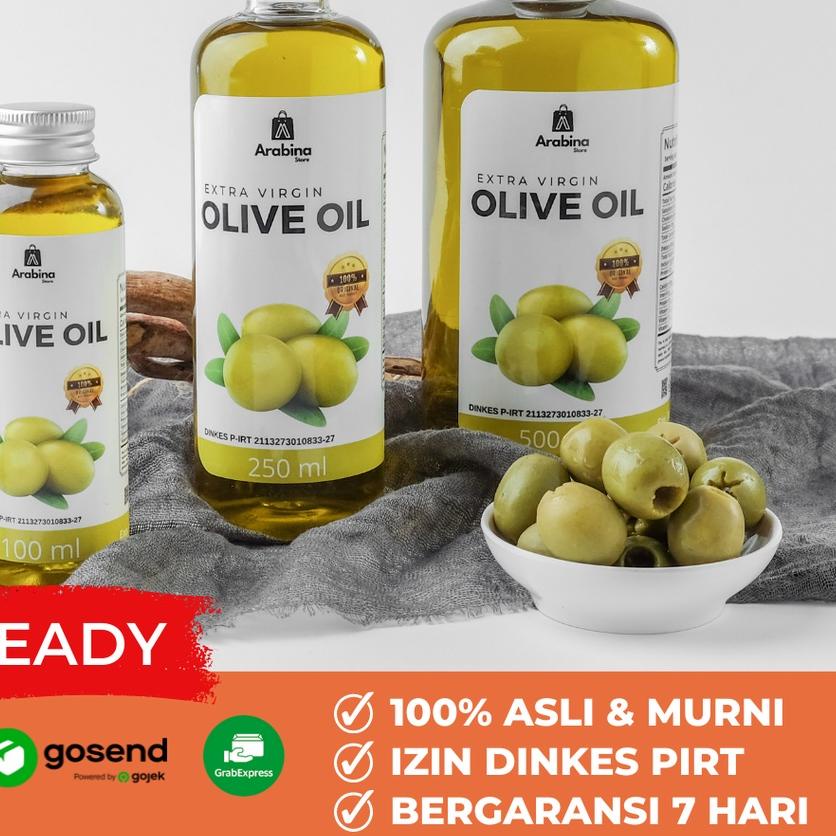 

☪ Extra Virgin Olive Oil Minyak Zaitun Asli Murni Premium Organik ❄
