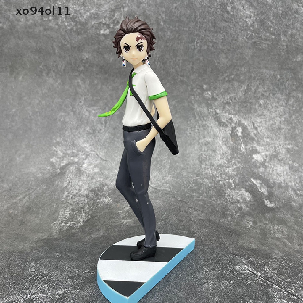 Xo Figurine Demon Slayer Figure Kamado Tanjirou Action Figura Anime Seragam Mainan PVC OL