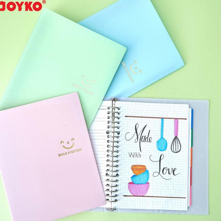 

M81 Binder Note Joyko A5-MHPTSM-517/ Binder macaron PALING BAGUS ↸
