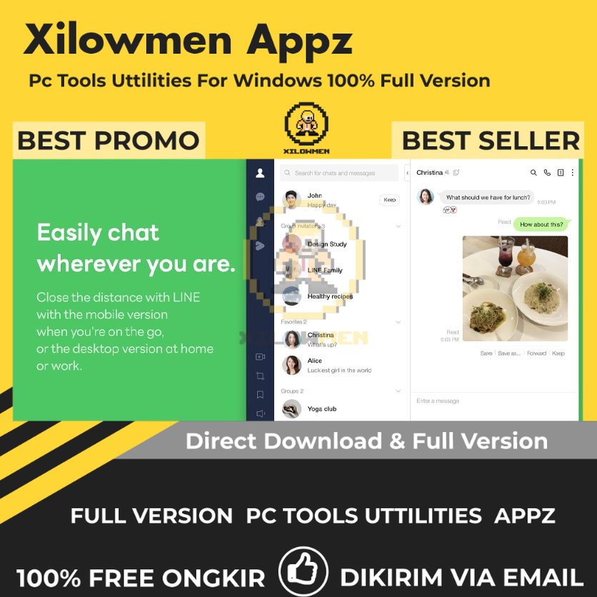 [Full Version] LINE Pro PC Tools Software Utilities Lifetime Win OS