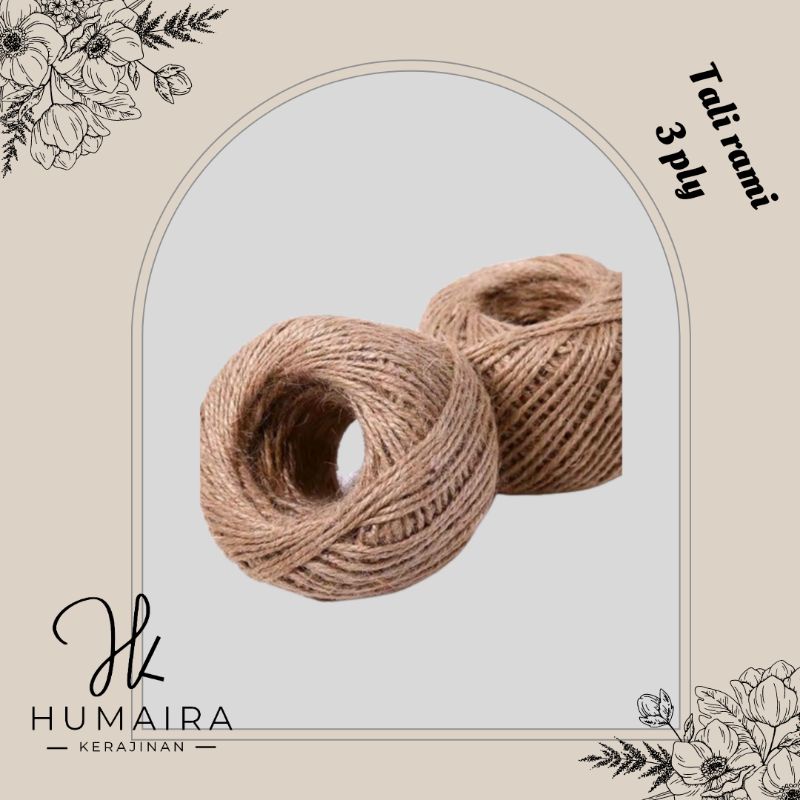 

TALI RAMI GONI 3 PLY - TALI GONI - HIASAN MAHAR