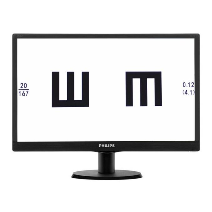 SNELLEN CHART LED PHILIPS TES VISUS MATA ACUITY TESTING LED