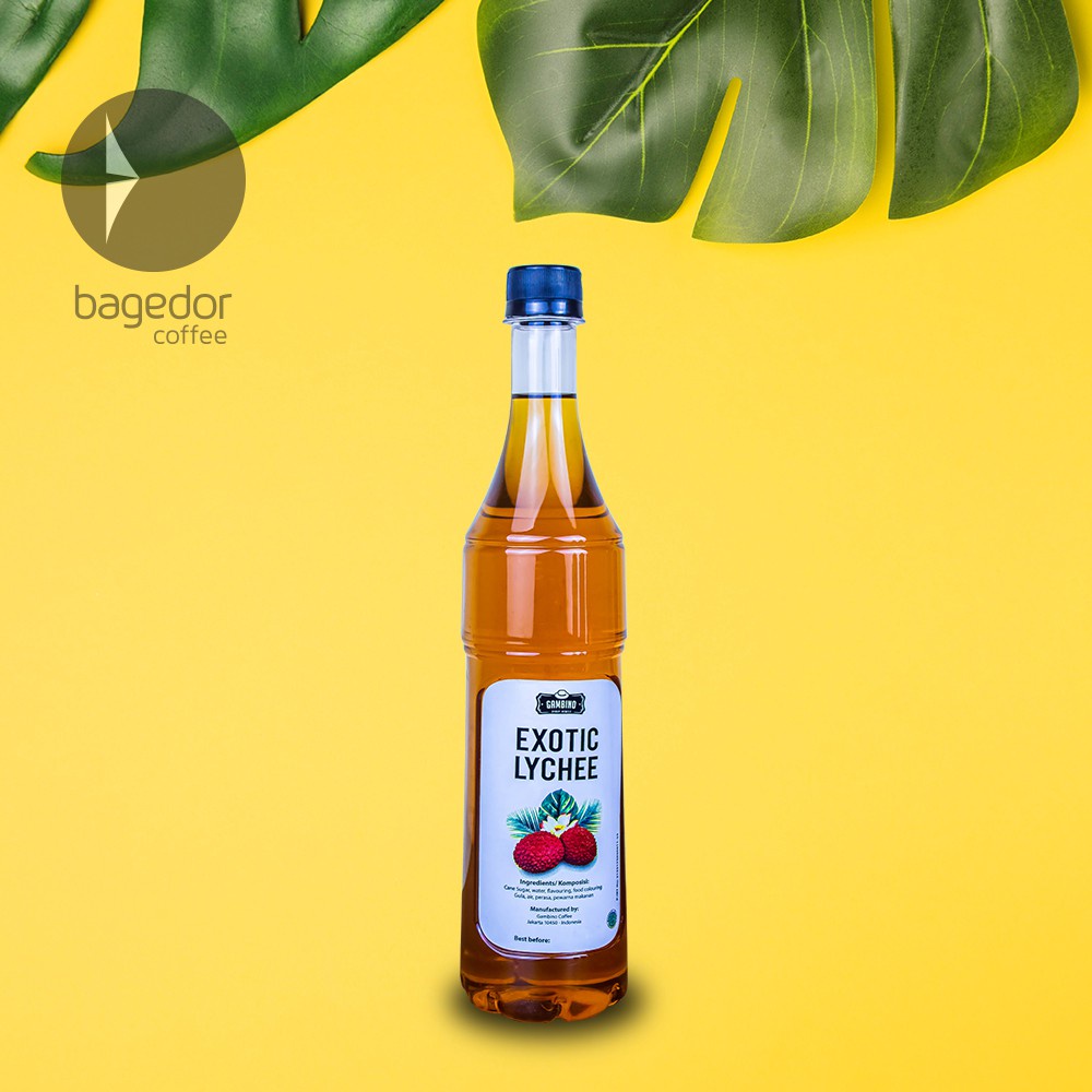 

✨NEW✨ -Gambino Syrup / Sirup / Sirop Flavour Exotic Lychee- 1.1.23
