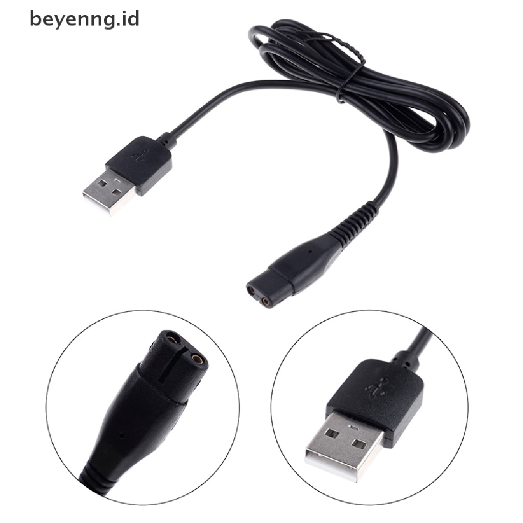 Beyen A00390 5V Alat Cukur Elektrik Kabel charger Colokan USB Untuk shavers RQ310 /311 /312 /320 ID