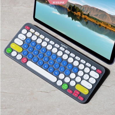 Film Keyboard Korea Untuk Logitech K380 Desktop Cover Tahan Debu Tahan Air Keyboard Silikon Pelindung [ZXL]