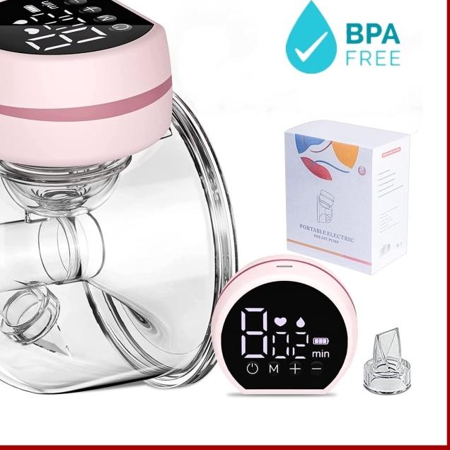 ☪ SIDMOOL Pompa ASI Elektrik Wearable Breast Pump Handsfree Portable Rechargeable ◄