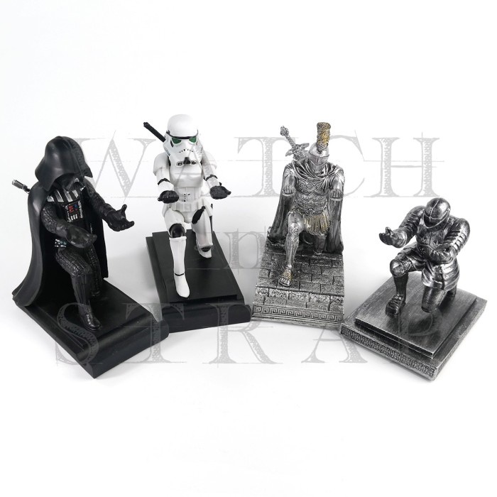 

Terlaris Pen Holder Knight Roman Trooper Dark Lord Figurine Desk Organizer