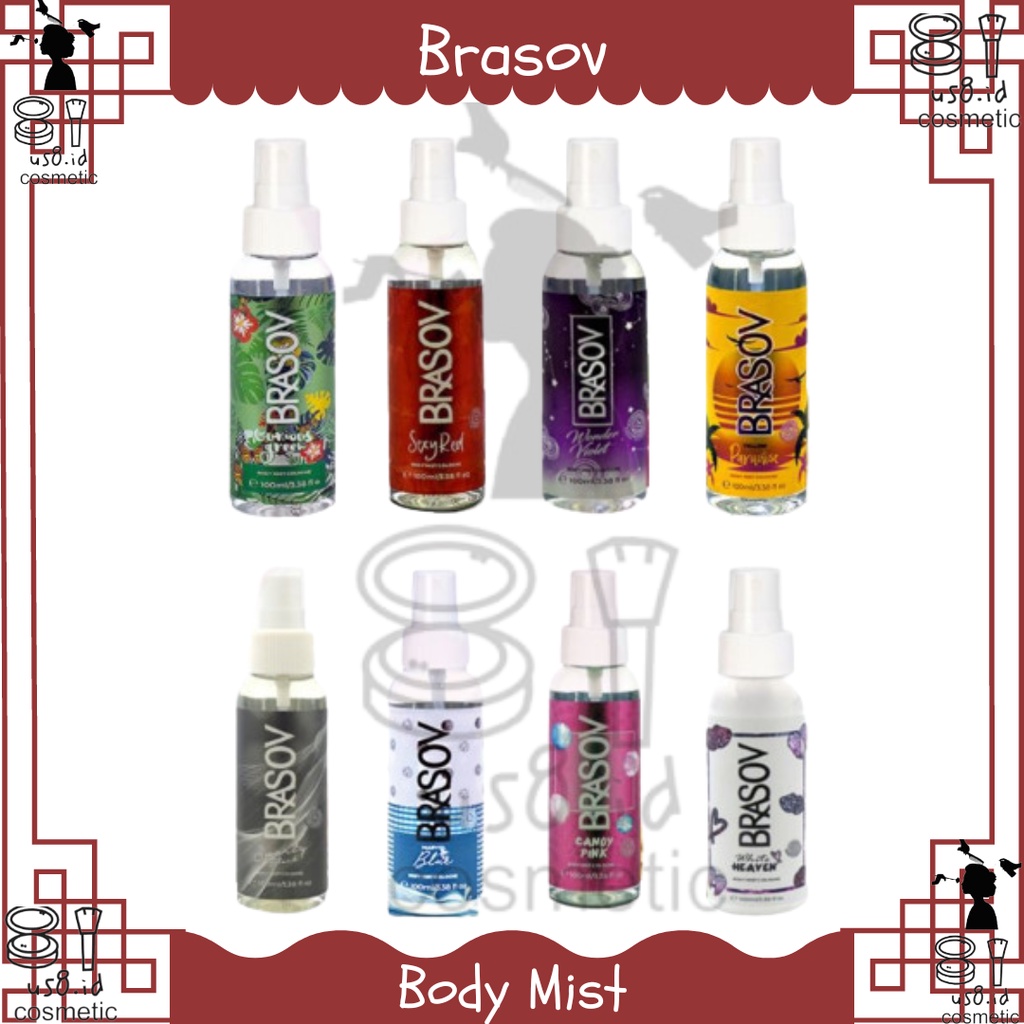 BRASOV EAU DE PARFUM UNISEX 35ML (SIGNATURE) | 50ML | 100ML - BODY MIST COLOGNE PARFUM ORIGINAL