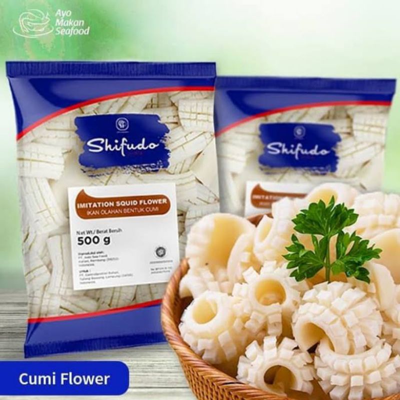 

Squid Flower/Kembang Cumi Shifudo 500 gr (Frozen Food)