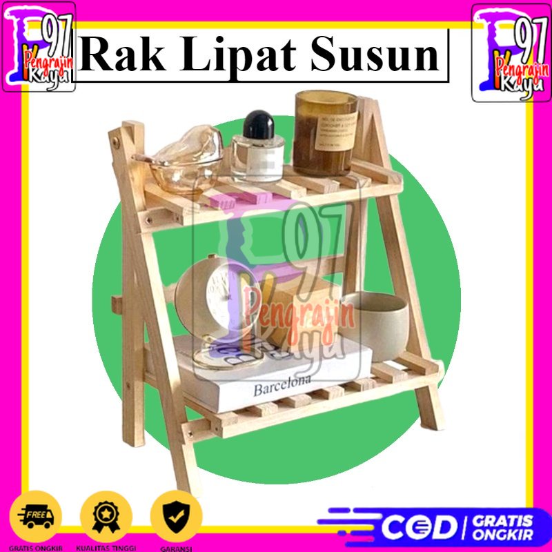 RAK KOSMETIK - Rak Mini Serbaguna Multifungsi / Rak Bumbu / Rak Alat Tulis / Rak Gantung