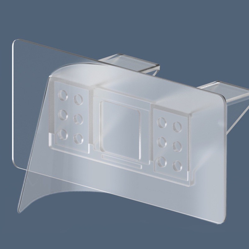 Upgraded Self Adhesive Shelves Transparent Bracket Support Peg Brace Untuk Closet Lemari Kabinet Lemari Floating Shelf Divider Holder