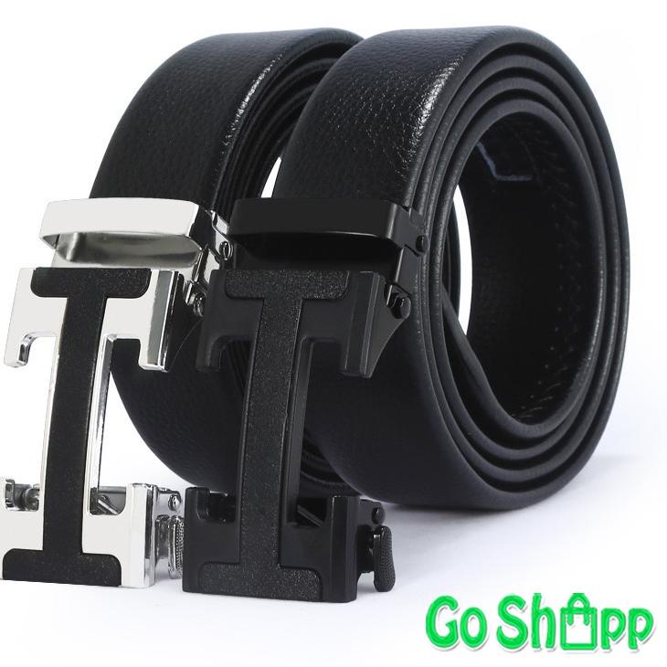 BISA ✨COD✨ Ikat Pinggang Pria Kulit Import Terbaru - Gesper Cowok Pria Kulit PU Model Rel - Tali Pin