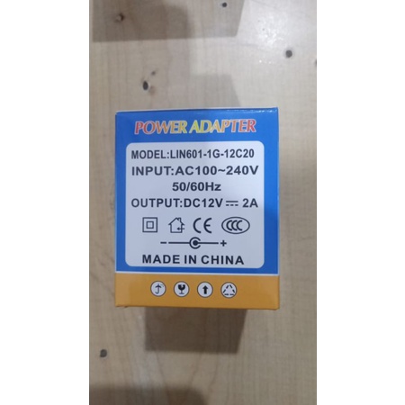 Adaptor 2A 12volt kepala besar/adaptor laptop/adaptor CCTV
