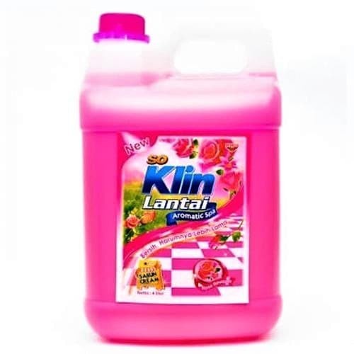 SO KLIN FLOOR CLEANER GALON 4000 ML - pembersih lantai