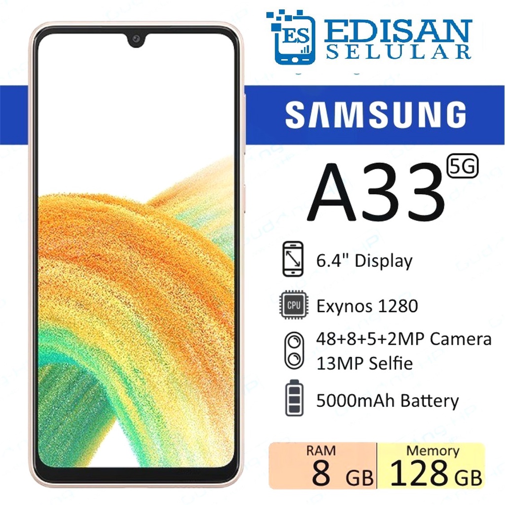 Samsung A33 / A34 5G  Garansi Resmi SEIN