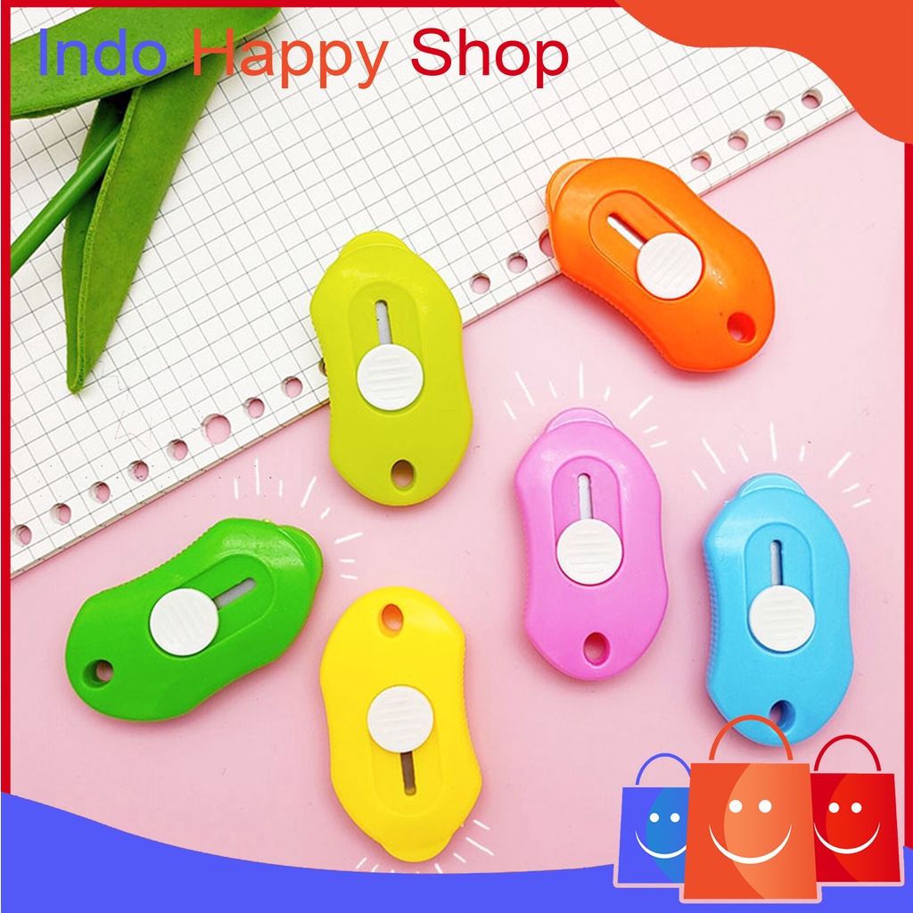 

Cutter Mini Portable Pisau Pemotong Kertas Cutter Sekolah 793