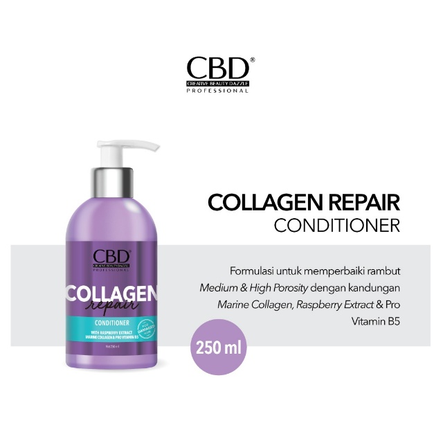 CBD Collagen Repair Series | Hair Shampoo | Hair Conditioner | Hair Mask